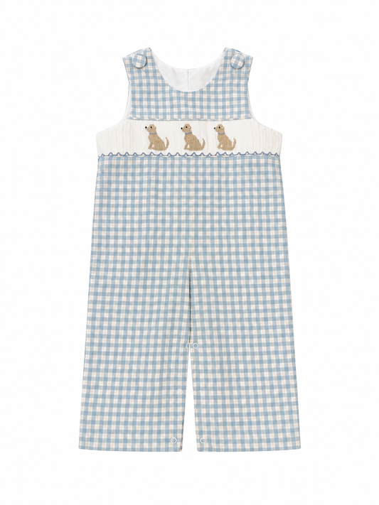12M True Puppy Smocked Longall