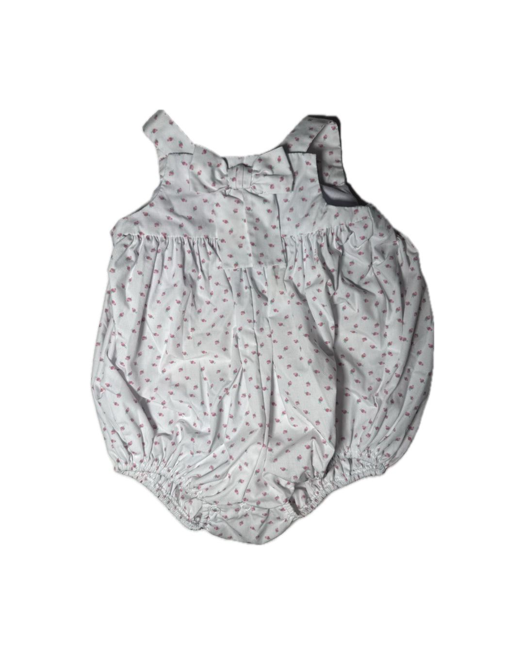 12/18M TBBC Smocked Bitsy Bubble in the Rosebud