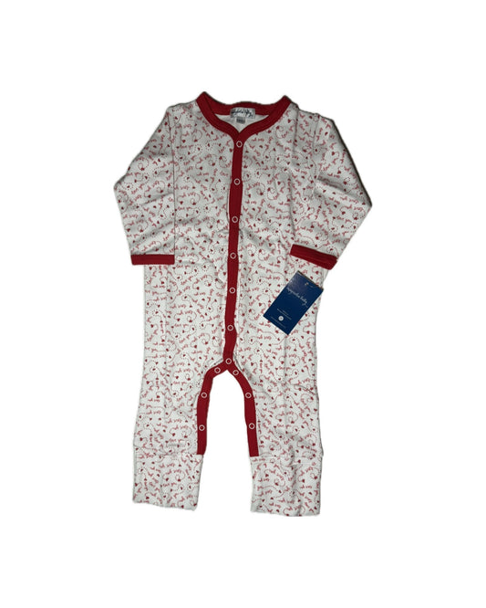 9M Magnolia Baby “Love You” Valentines Button Down Pajamas