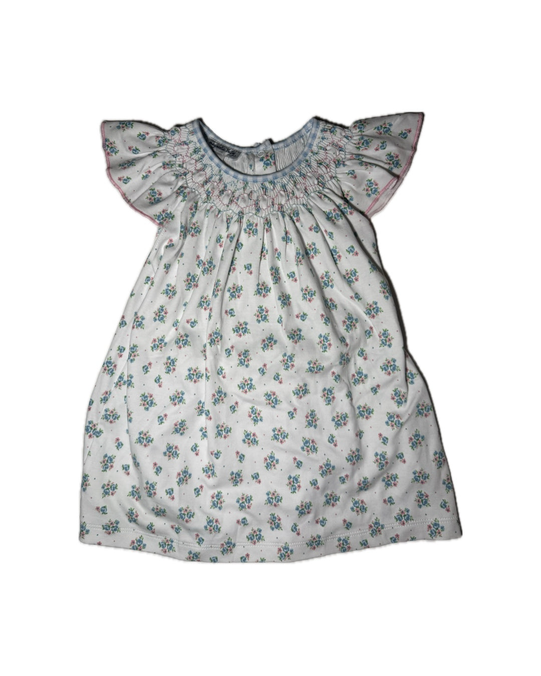 Magnolia Baby Floral Smocked Knit Dress