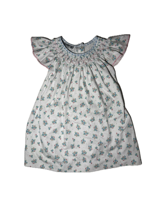 Magnolia Baby Floral Smocked Knit Dress
