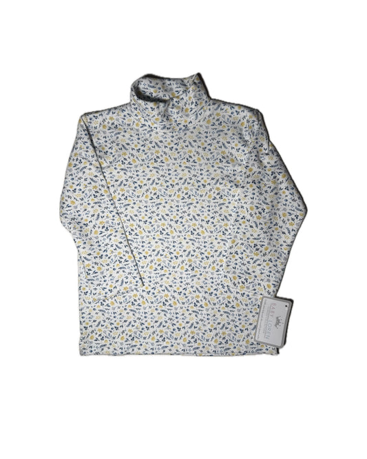 Baby Loren Floral Knit Turtleneck
