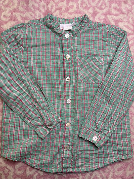 5 Hannah Kate Christmas Plaid Button Down