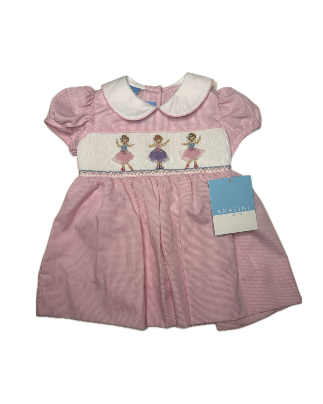 3M Anavani Tiny Dancers Smocked Ballerina Dress