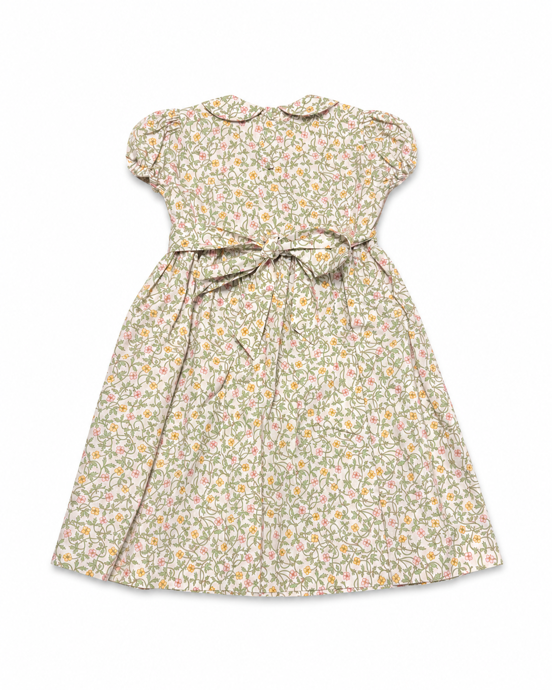 Clementina Fall Floral Smocked Dress