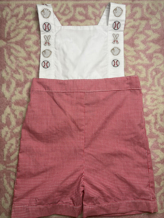 3T Magnolia Streel Baseball Sunsuit