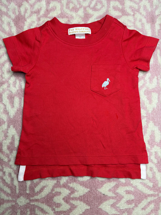 6M TBBC Carter Crewneck in Red