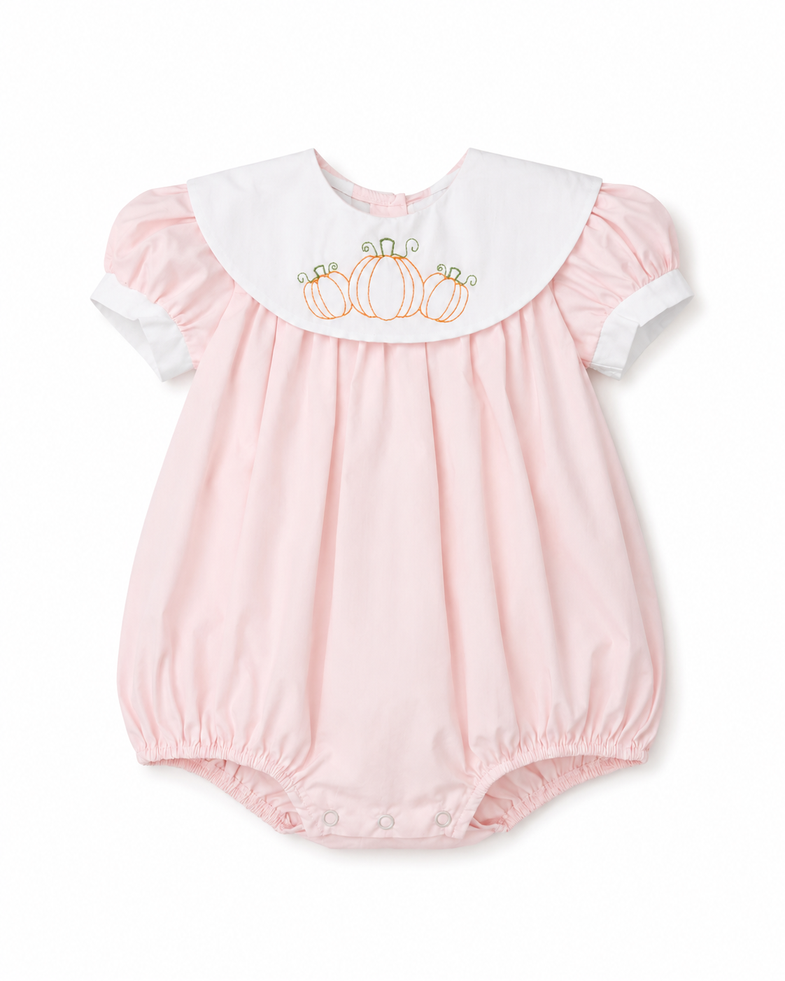 12M Lullaby Set Pumpkin Bib Pink Bubble