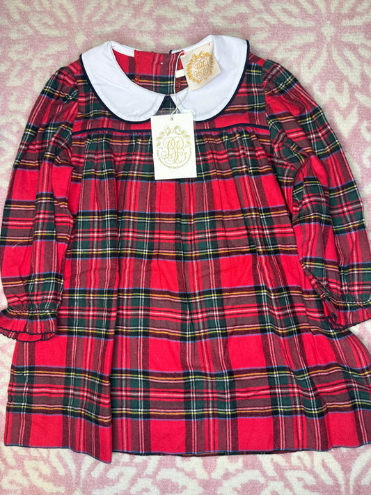2T TBBC LS MAERIN FITZ FROCK ~ Flannel