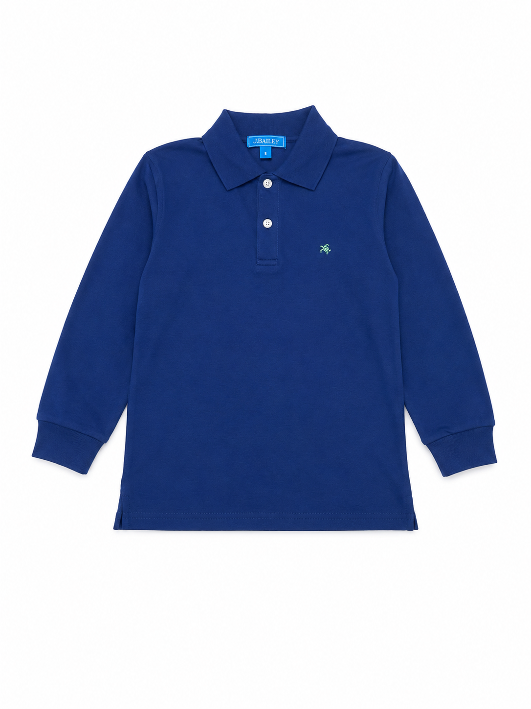 8 J. Bailey Royal Blue LS Polo