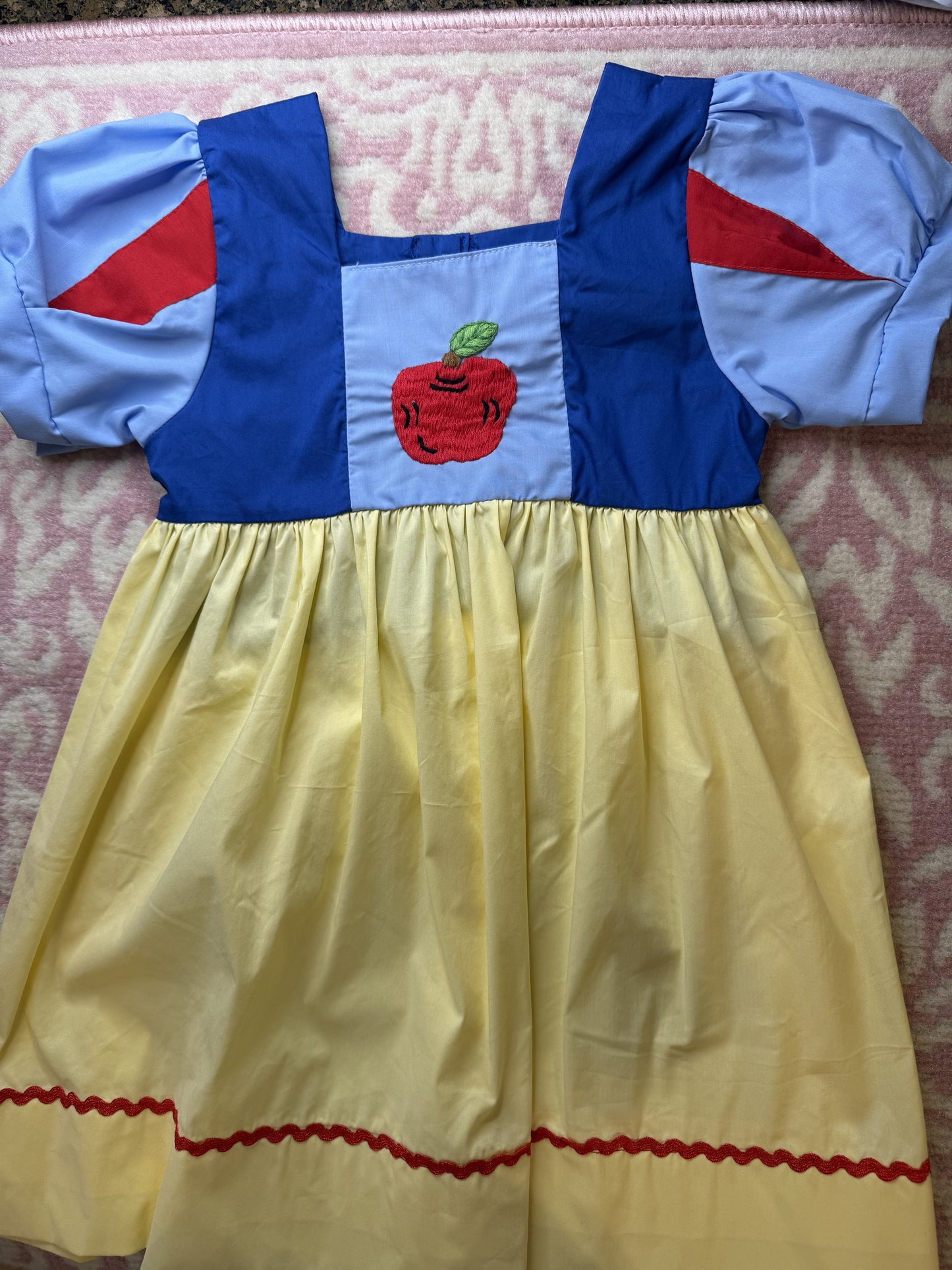 2T Pleats & Stitches Snow White Dress