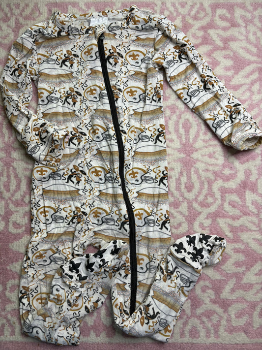 18-24M Lil Lagniappe Saints Sleeper