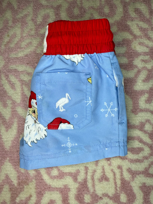 6/12M TBBC Dear Santa Tortola Swim Trunks