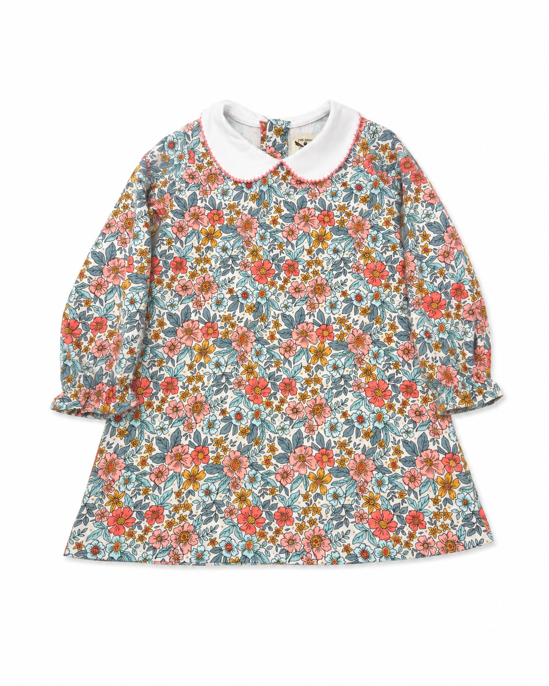 The Oaks Fall Floral LS Knit Dress