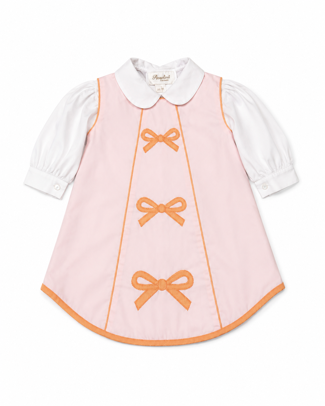 12/18M TBBC Hadley Bow Dress + Rosalina Undershirt