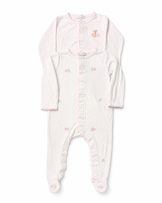 12M Magnolia Baby Baby Girl Pajama Bundle