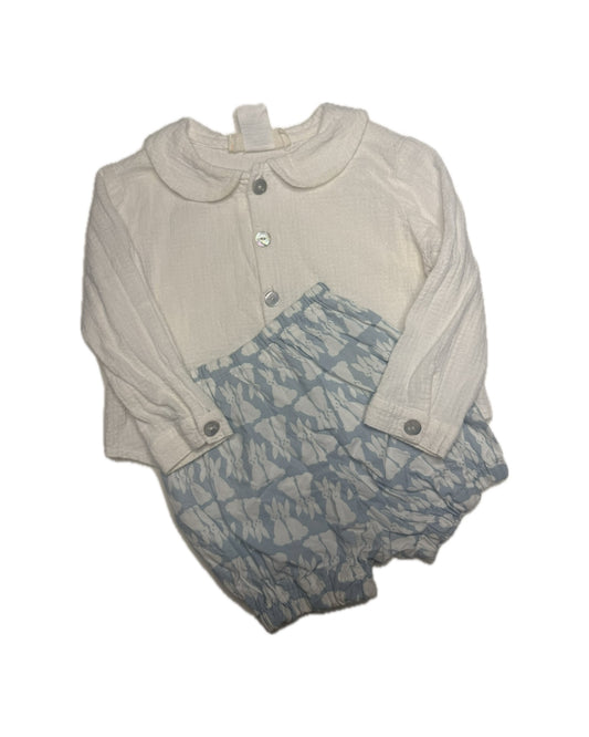 12M Hannah Kate + Charlotte Proper Bunny Bloomer Set