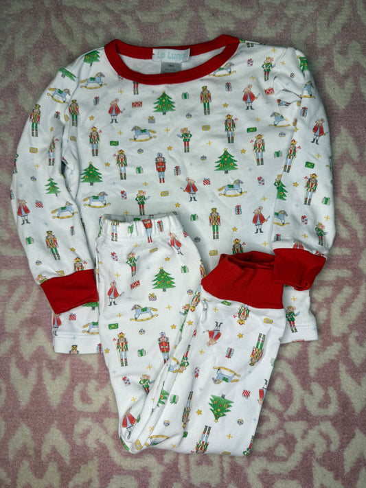 18M La Luna Nutcracker Pajama Set