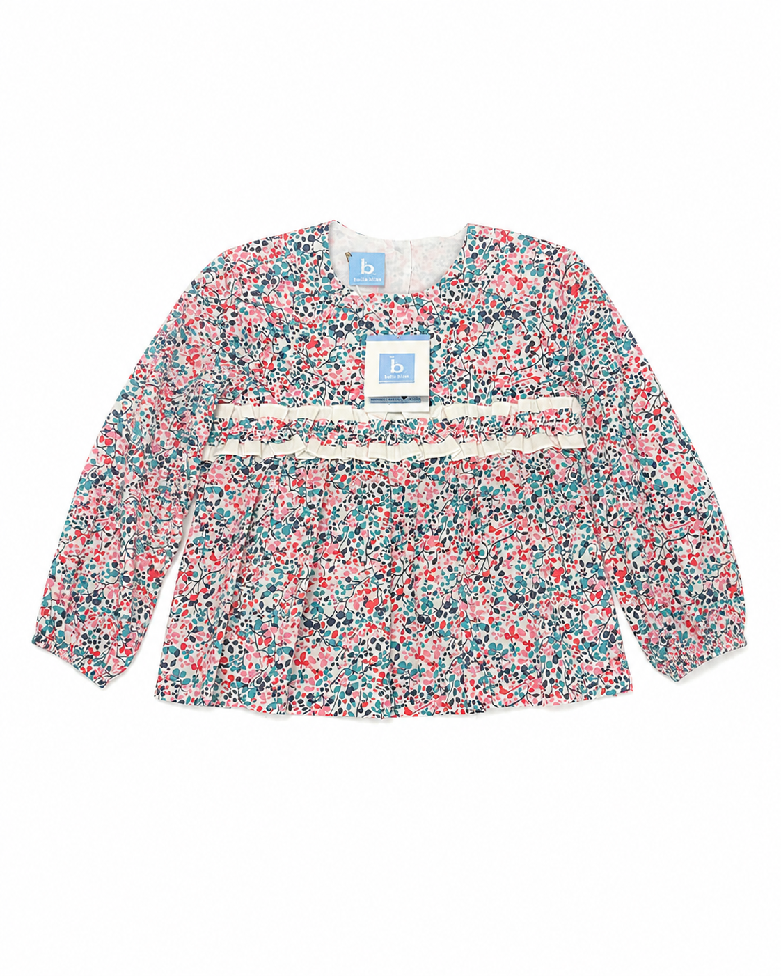 7 Bella Bliss Holly Fall Floral Blouse
