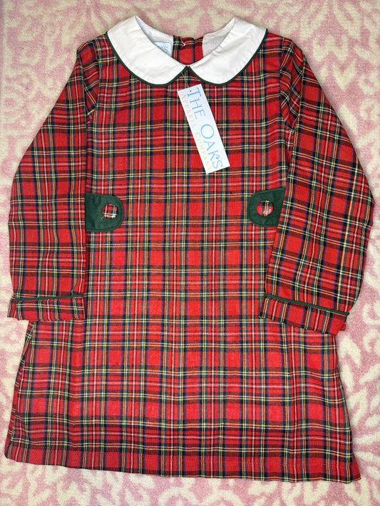Sz 4 The Oaks Oaklyn Red Tartan Dress