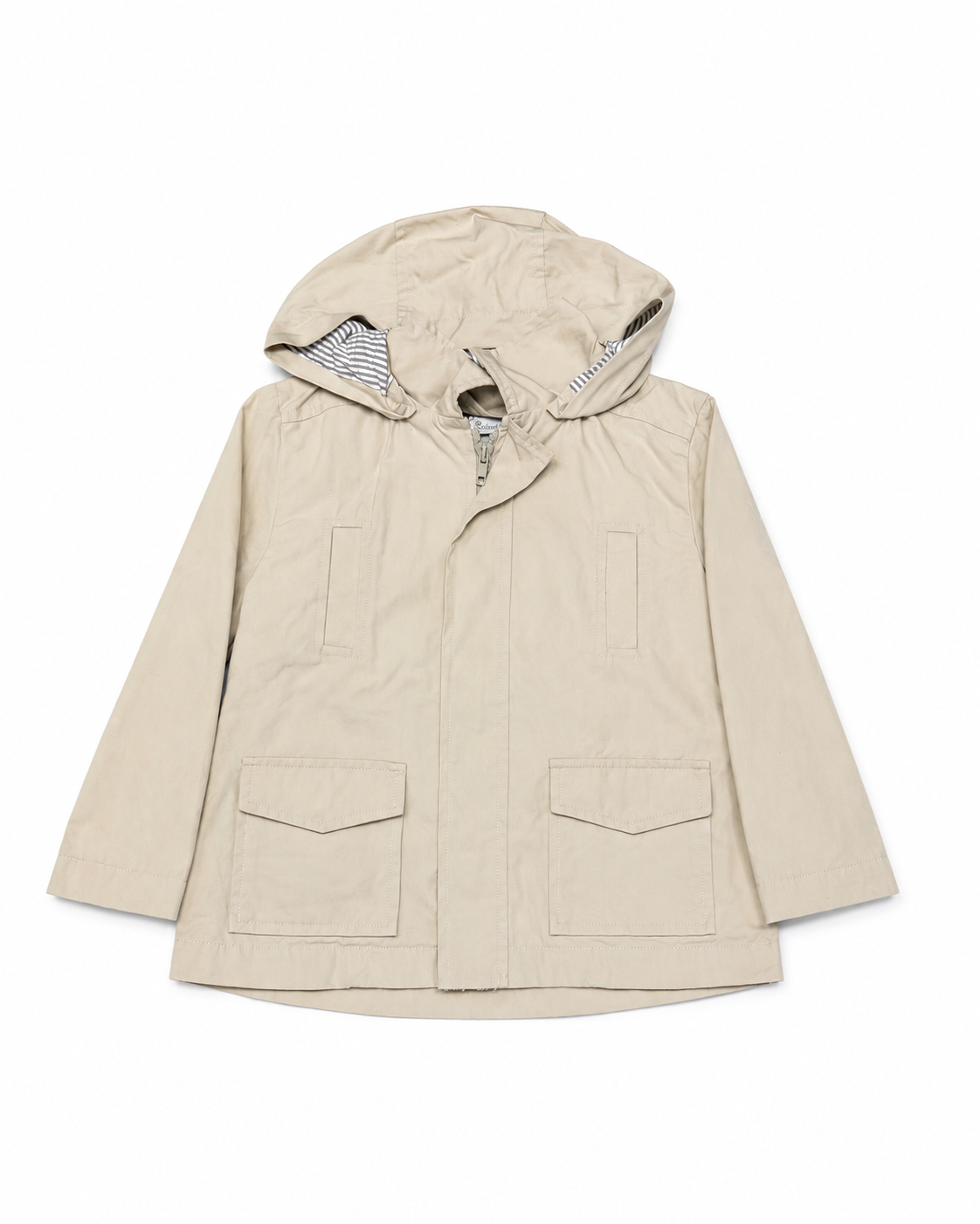 4Y Patachou Oatmeal Rain Coat