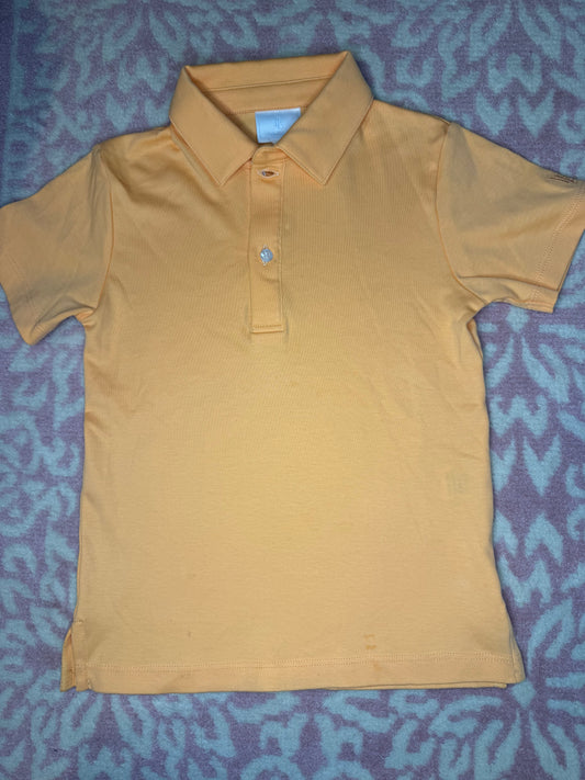 Sz 5 Little English Orange Polo