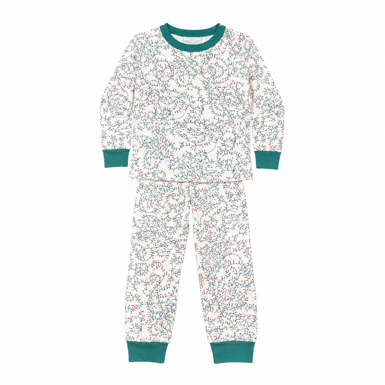 3 Lake Christmas Lights Pajama Set
