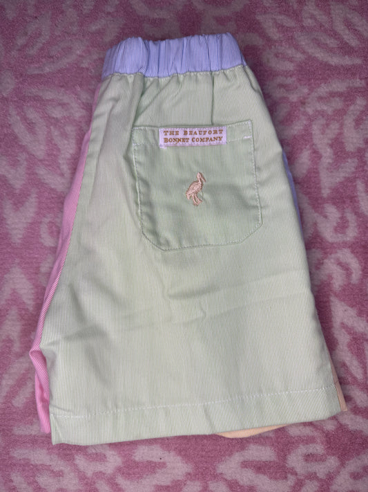 Sz 5 TBBC Shelton Shorts in Colorblock