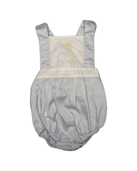 6M Petit Ami Bunny Pulling Giraffe Sunsuit