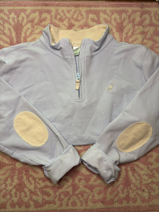 12 TBBC Hayward Half Zip in Blue and Yellow