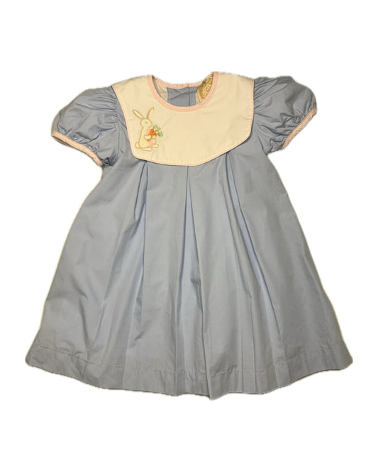 3T TBBC BUNNY PHIPPS FROCK- BEALE STREET BLUE
