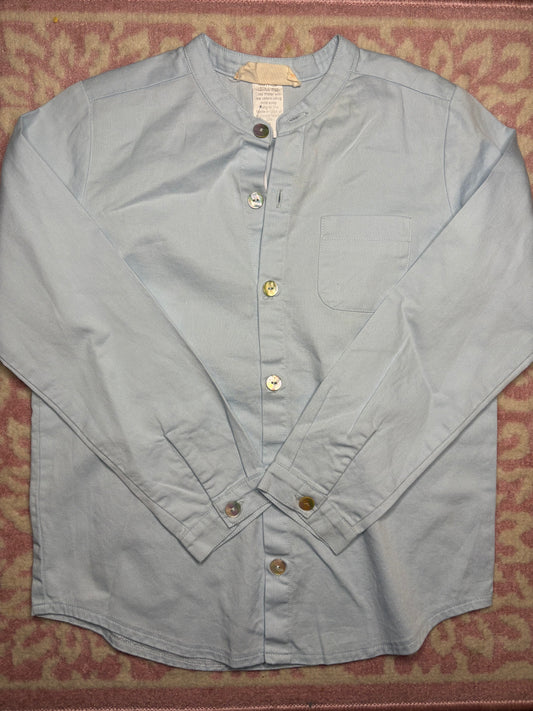 7 Hannah Kate LS Light Blue Shirt
