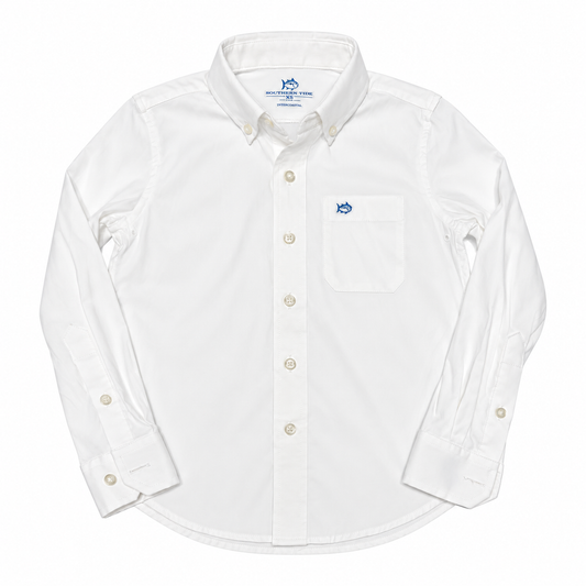 4/5 Southern Tide Intercoastal White Button Down