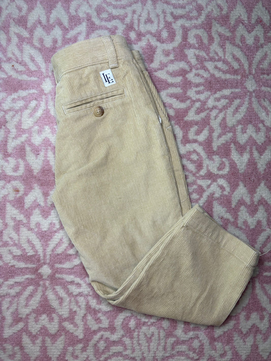 4T Little English Cord Khaki Pants