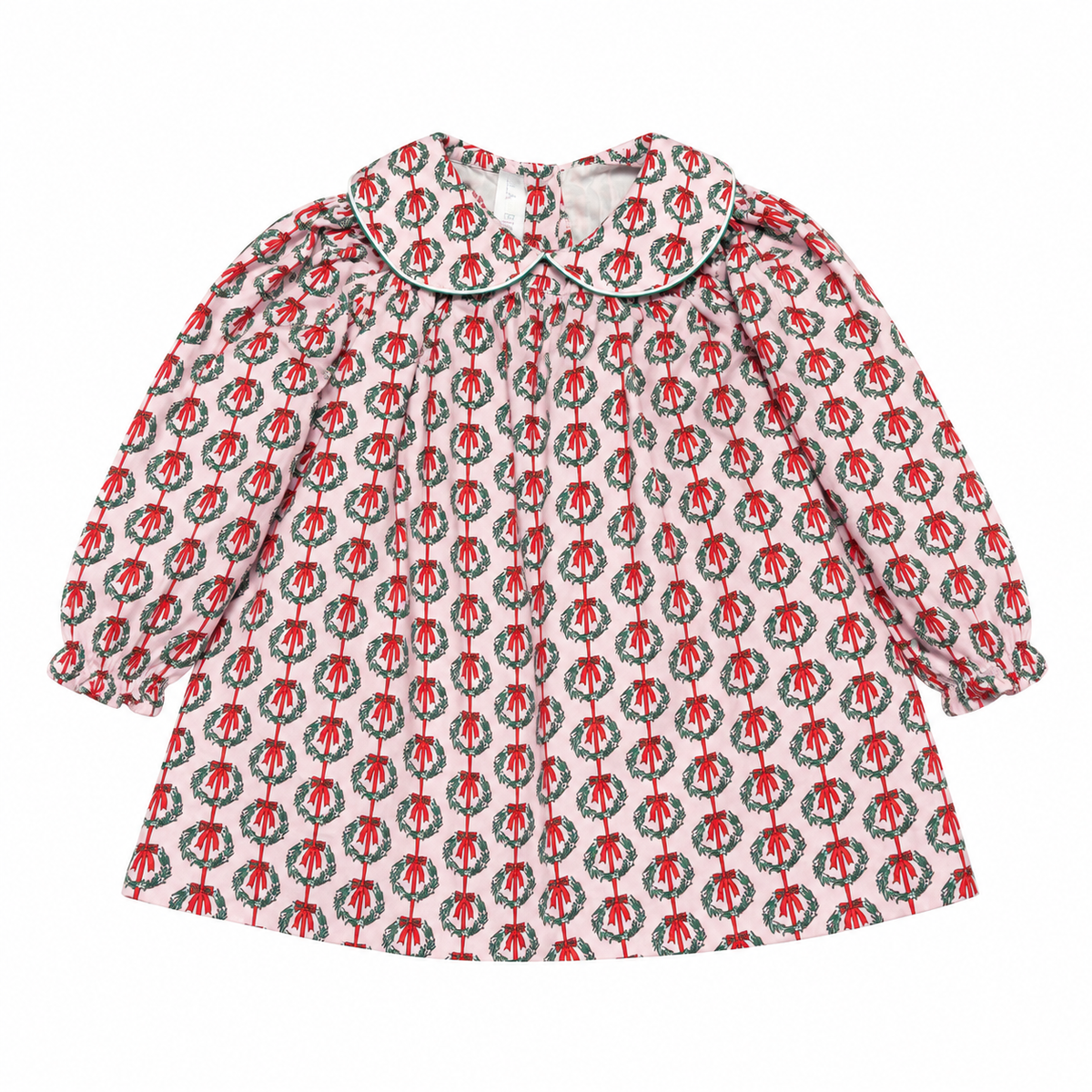 12/18M Lila & Hayes Bow Wreath LS Dress
