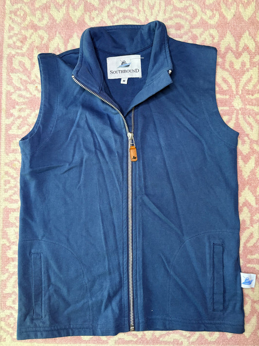 M Southbound Navy Knit Vest
