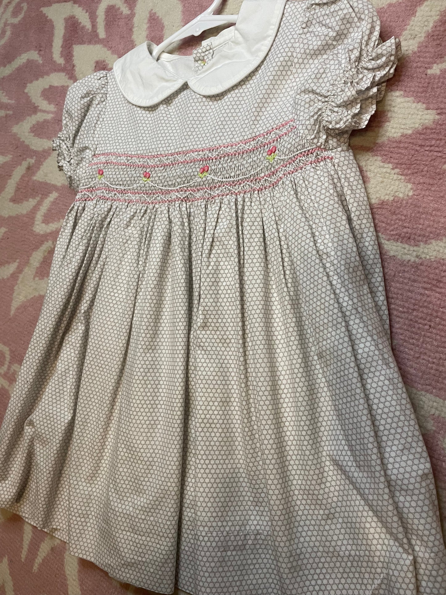 The Proper Peony Smocked Dress