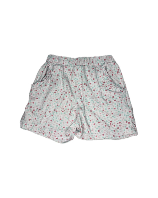 Jellybean Floral Ruffle Knit Shorts