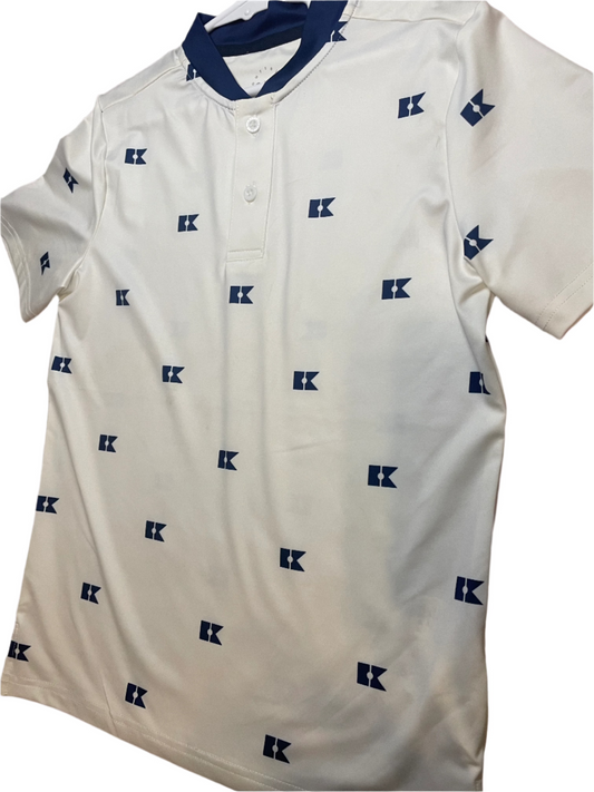 Sz 7/8 Courtside Kids Logo Polo