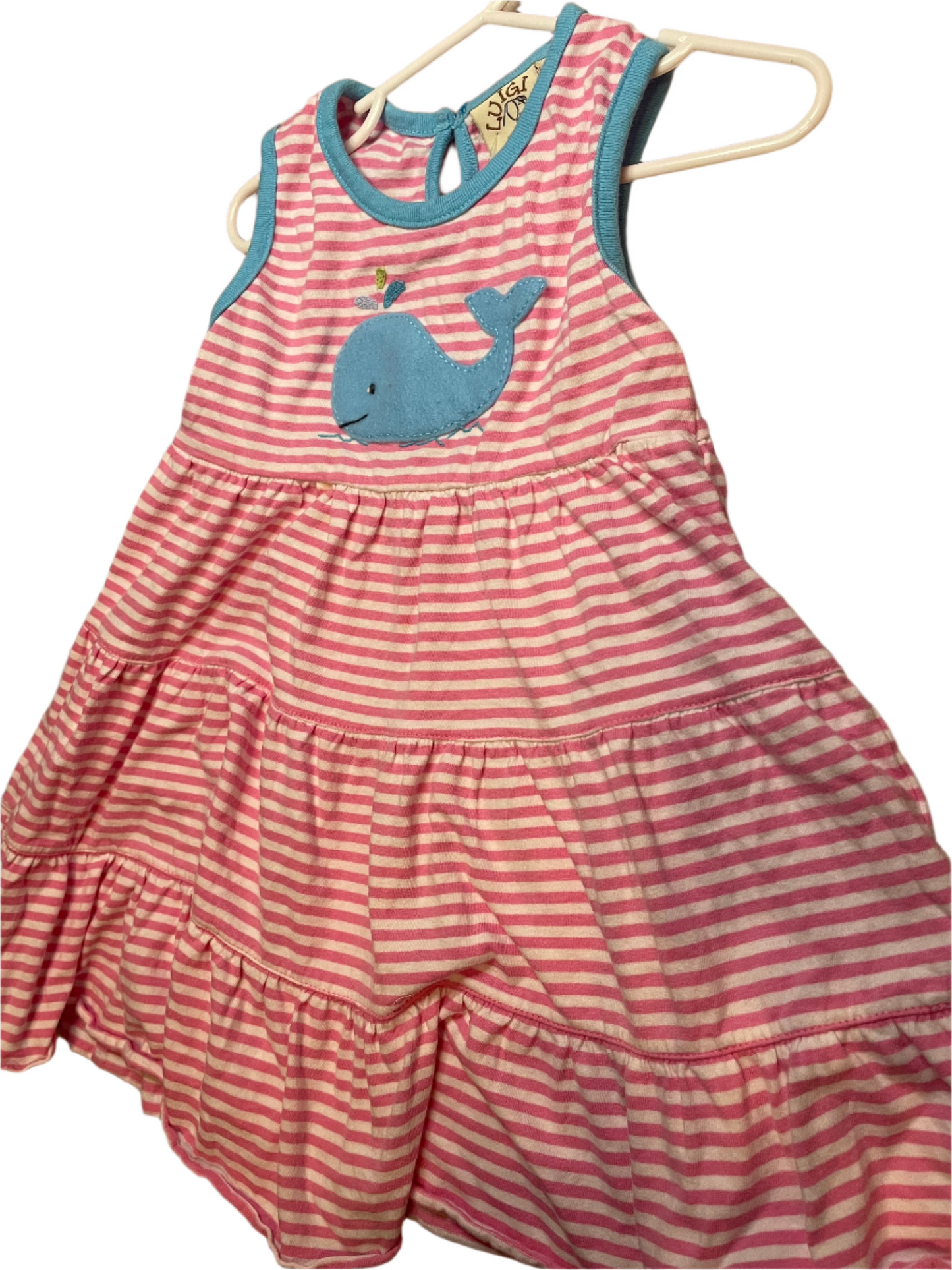 Sz 4T Luigi Whale Dress