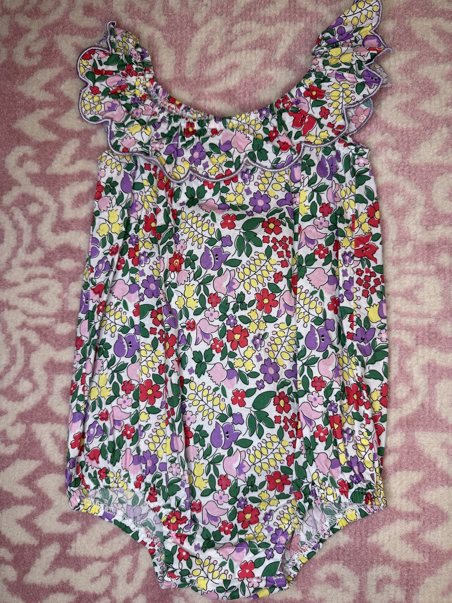9M Bisby Colorful Floral Bubble