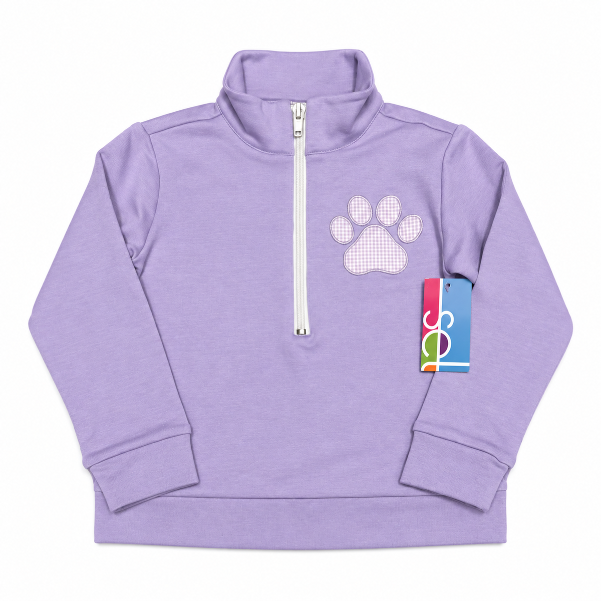3T Set Hayden Half Zip Petal Purple Paw