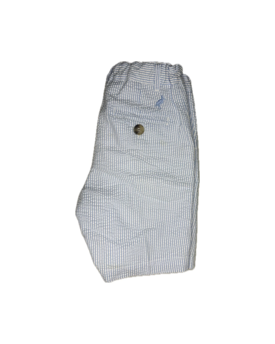 9 TBBC Chino Breaker Blue Seersucker Shorts