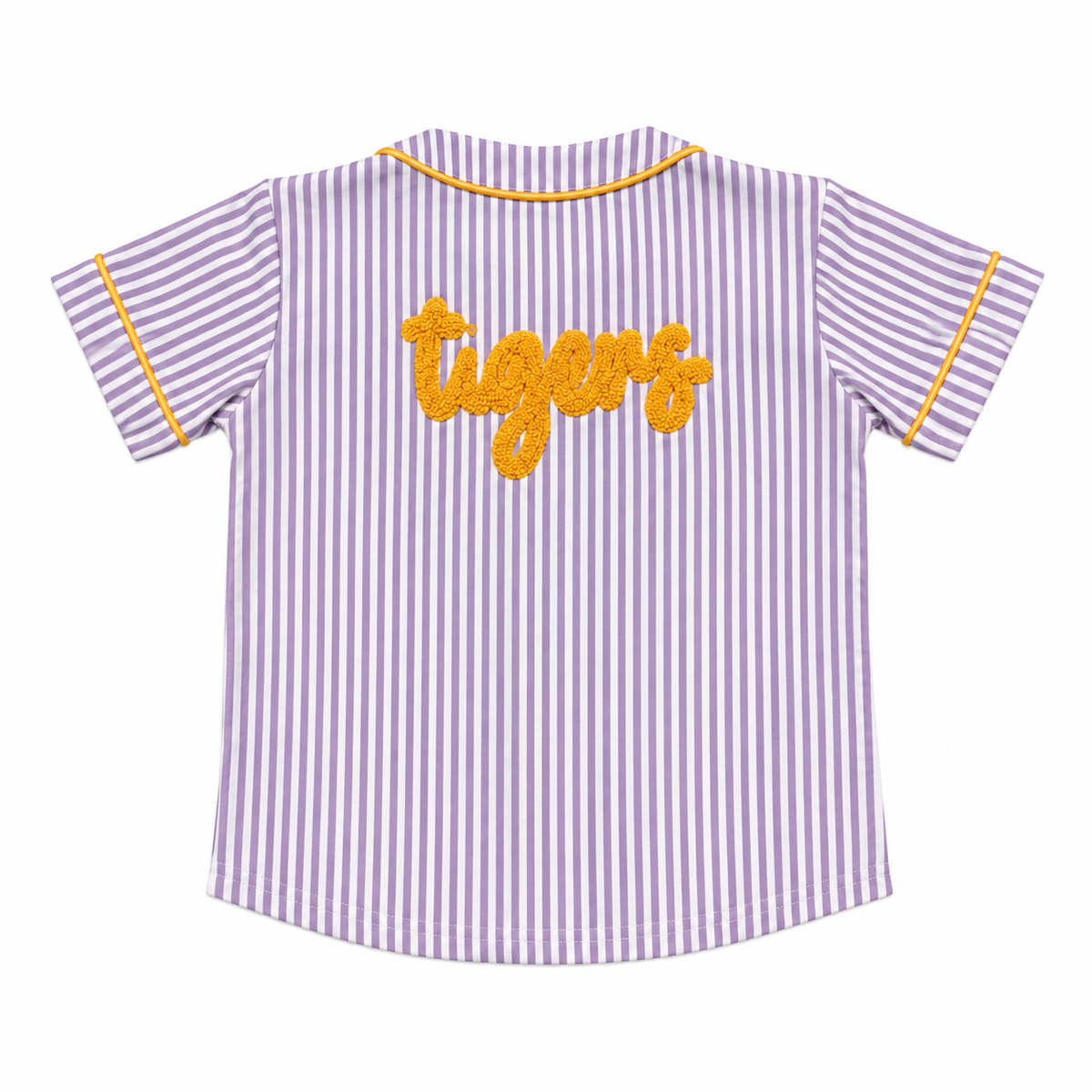 4T B + B Embroidery LSU Tigers Baseball Shirt