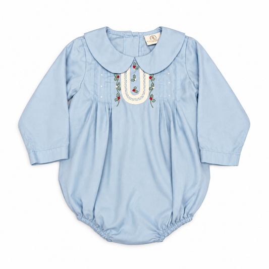 12M Lullaby Set Baby Blue Holly LS Bubble