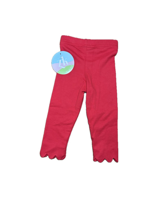 Girl 12M Zuccini Kids Kendall Legging in Red Knit
