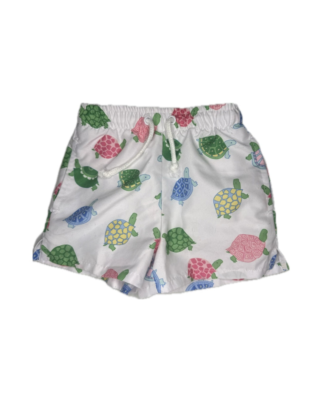 18/24M Little English Turtle Swim Trunks