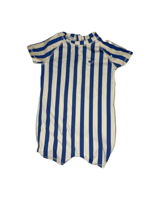 12/18M Vineyard Vines Blue & Cream Striped Rashguard