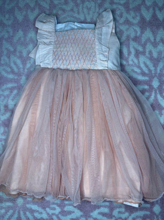 12M Well Dressed Wolf Smocked Tulle Dress