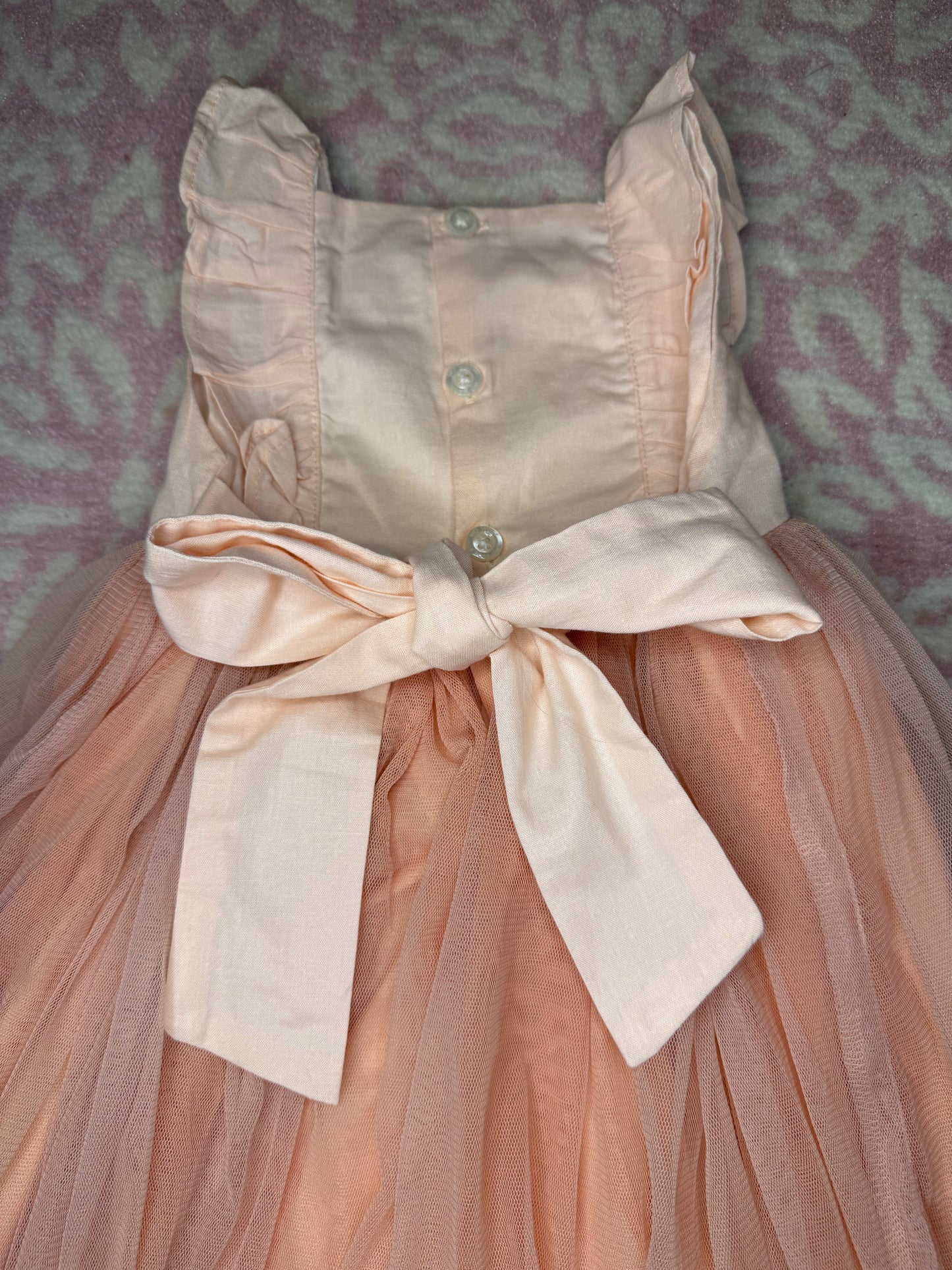 12M Well Dressed Wolf Smocked Tulle Dress